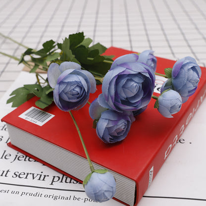 Beautiful Bloom Simulated Lulian Ornament with 4 Heads