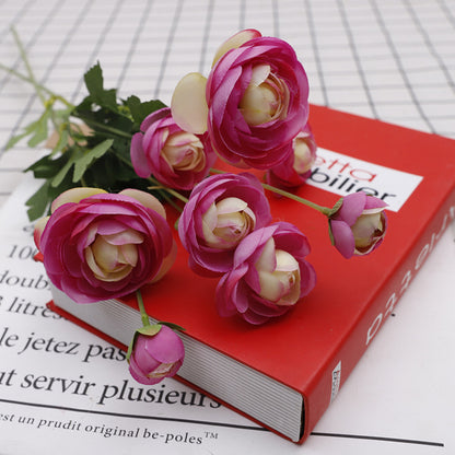 Beautiful Bloom Simulated Lulian Ornament with 4 Heads