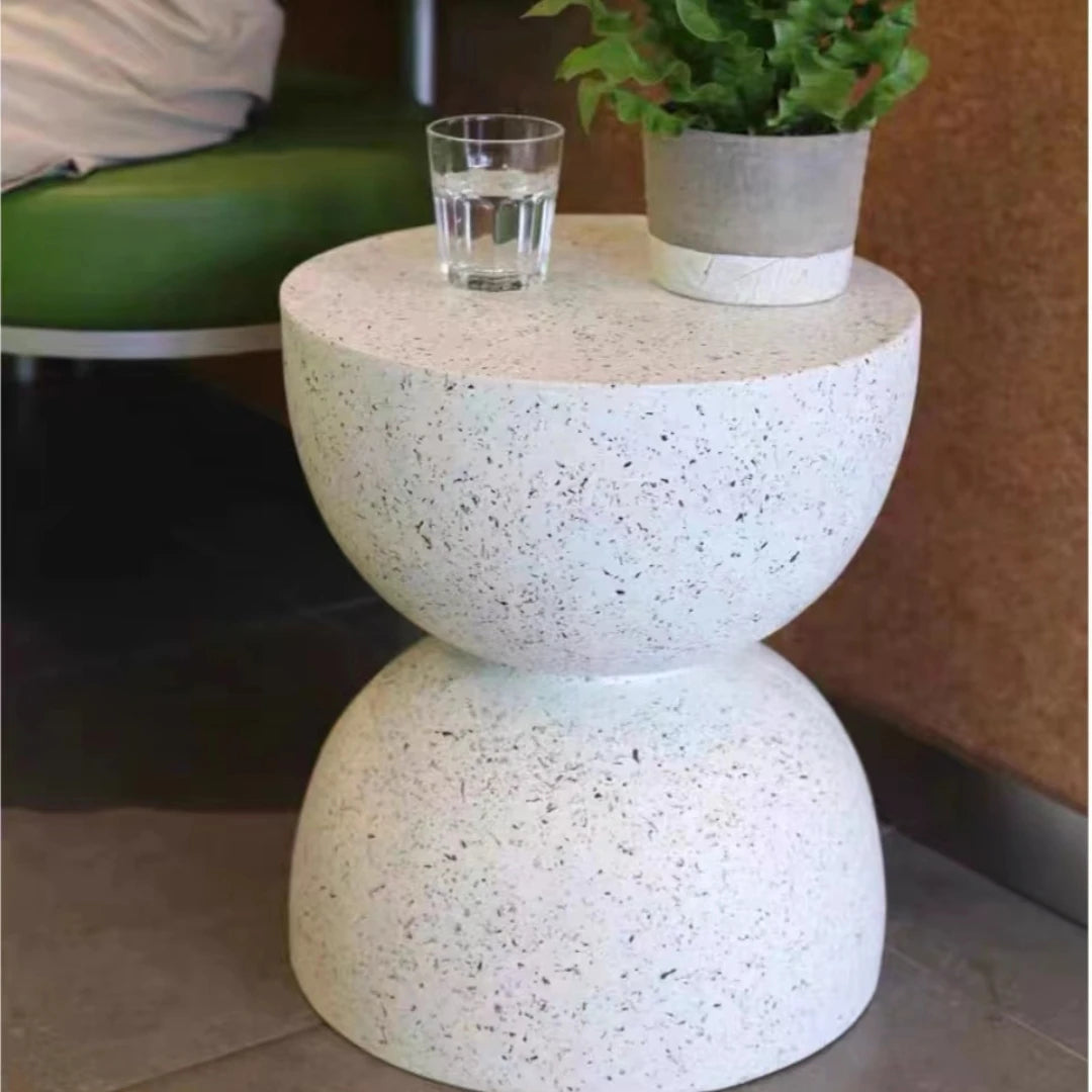 Concrete Side Stool Coffee Table