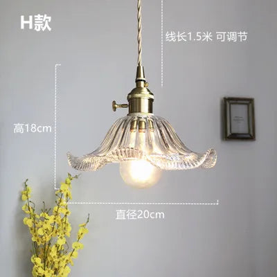 Glass Kitchen Hanging Lights